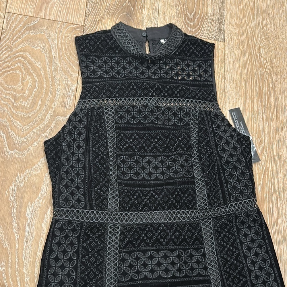 NWT Topshop Velvet Dress - Picture 6 of 11